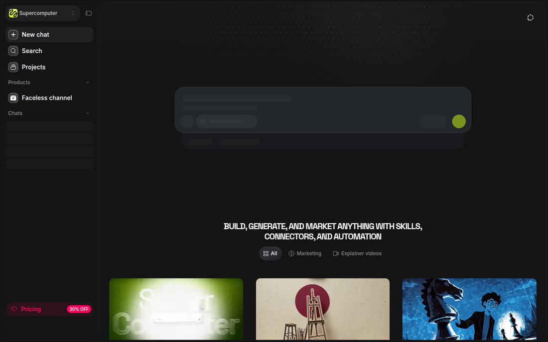 Higgsfield Supercomputer — Offizielle Website