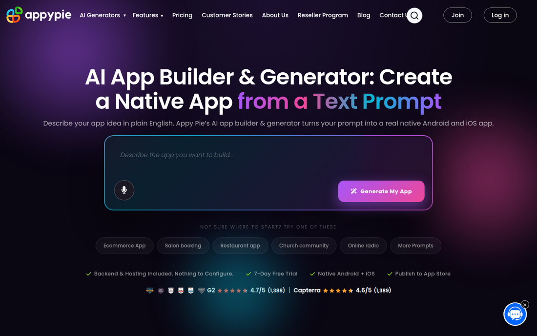 Appy Pie — Offizielle Website