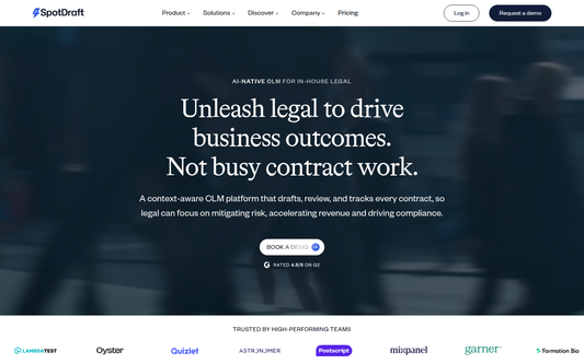 🧪 SpotDraft — SpotDraft ist eine 2017 in Bengaluru Indien gegründete KI-gestützte Vertragsmanagement-Plattform