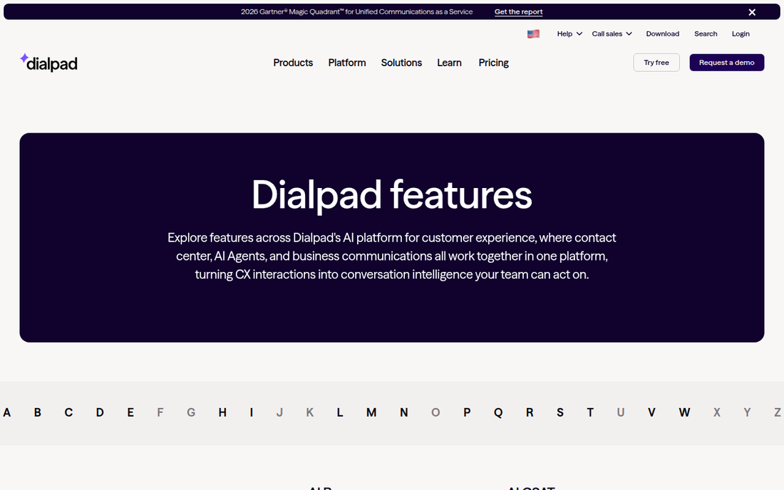 Dialpad — Mehrwert-Übersicht