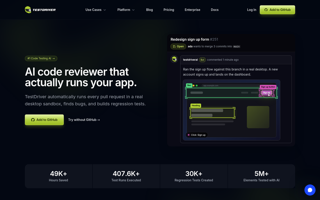 TestDriver — Offizielle Website
