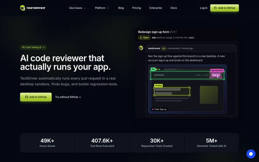 TestDriver — Offizielle Website
