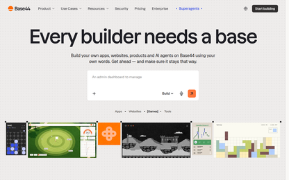 Base44 — Offizielle Website
