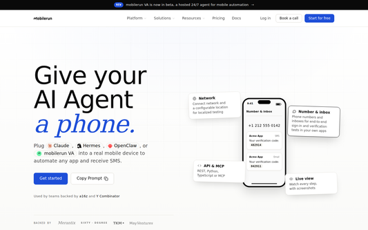 Mobilerun — Offizielle Website