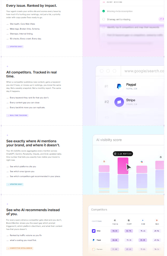 AISEO.ai, Ihrer intelligenten Lösung für die Erstellung von SEO-optimierten Inhalten. Unsere KI-gestützten Tools helfen Ihnen, hochwertige Artikel zu generieren, bestehende Texte umzuschreiben, die Lesbarkeit zu verbessern, ansprechende E-Mails zu verfassen und Ihre Inhalte so zu optimieren, dass sie in den Google-Suchergebnissen herausragen. AISEO.ai wurde entwickelt, um Ihren Content-Workflow zu beschleunigen und Ihre Online-Sichtbarkeit zu maximieren.