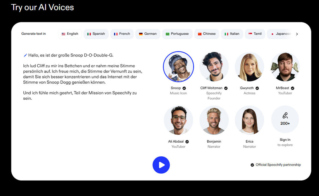 AI to generate video script