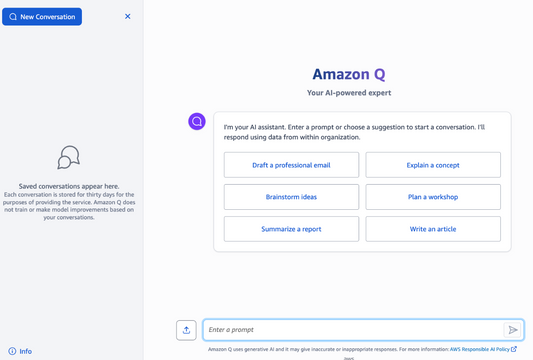 AMAZON Q: Der KI-gestützte Assistent für Arbeit – Steigern Sie Produktivität und Innovation
