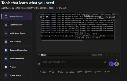 🕵️ Agent Zero — Open-Source Agentic AI Framework für autonome Workflows