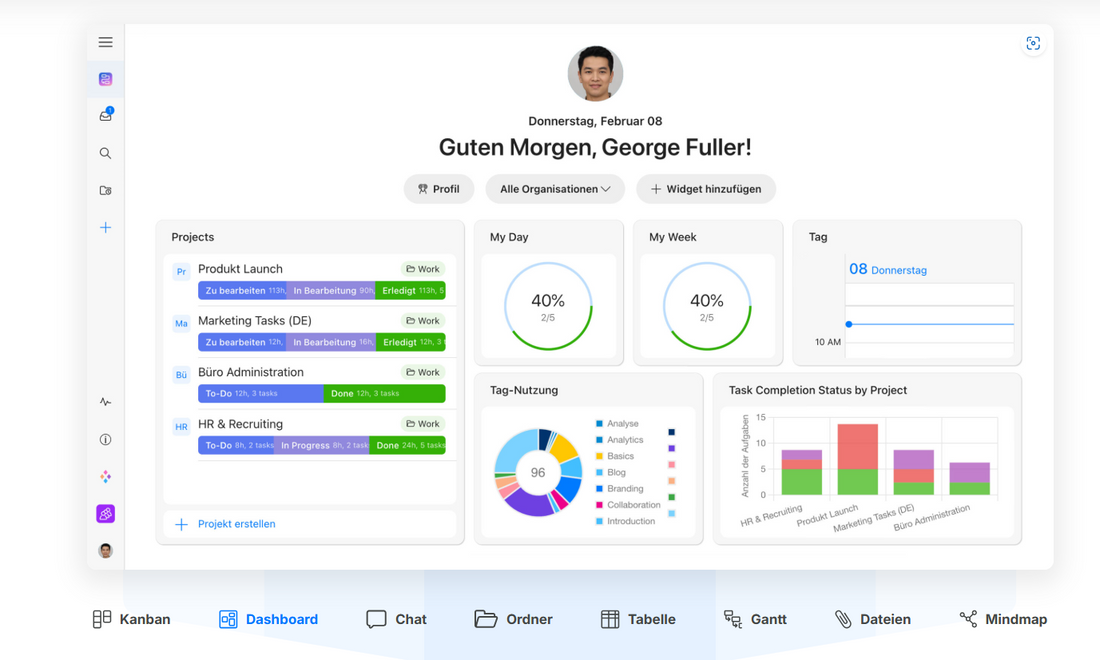 Agile team management platform preview