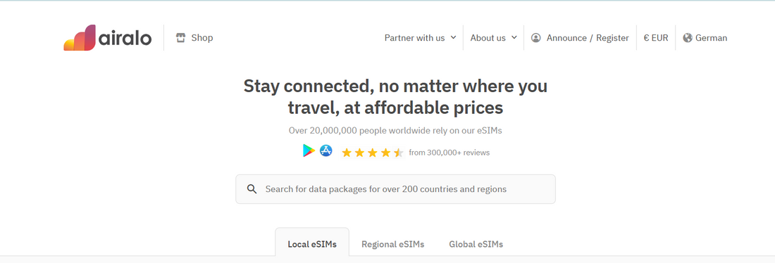 Airalo eSIMs für Reisen: Günstiges mobiles Internet weltweit – Kein Roaming!