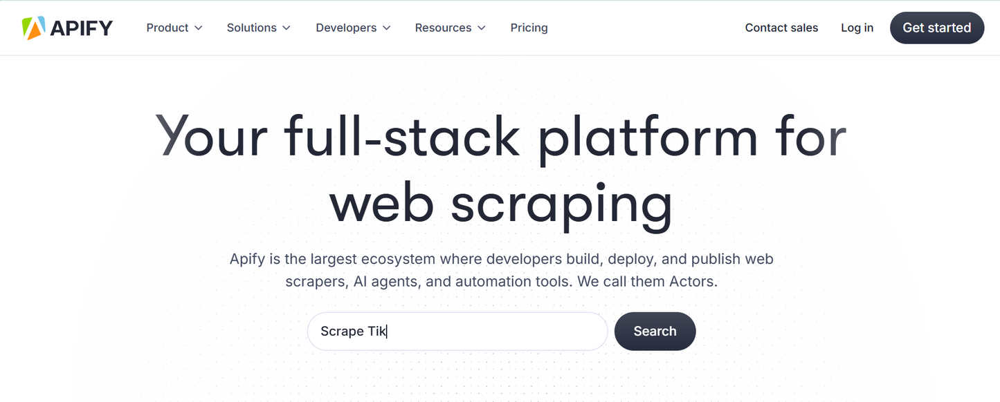 Apify: Die Full-Stack-Plattform für Web Scraping und Datenextraktion 📊✨☁️