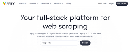 Apify: Die Full-Stack-Plattform für Web Scraping und Datenextraktion 📊✨☁️
