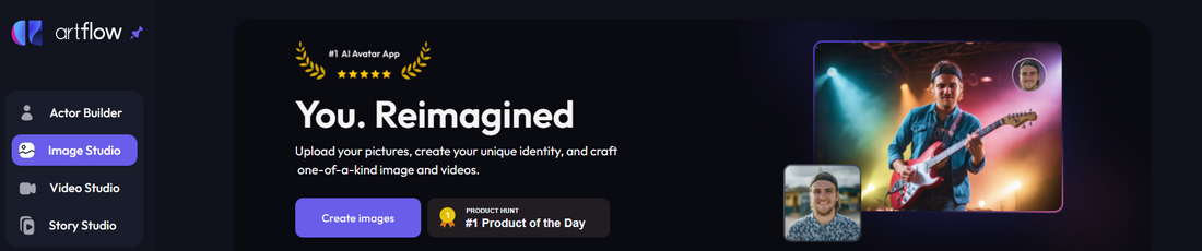 Artflow AI: Erstellen Sie einzigartige KI-Avatare und animierte Videos