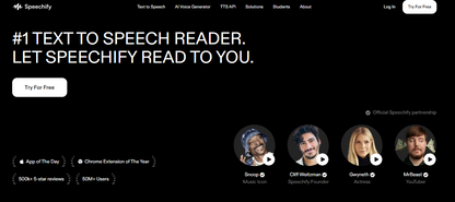 Automated voice-over created by AI tool