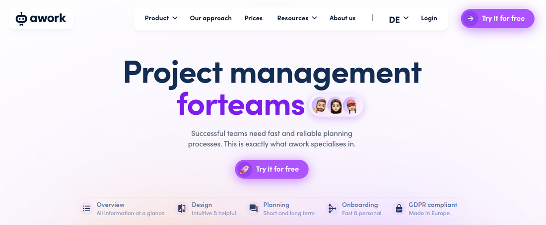 Leadership management interface sample