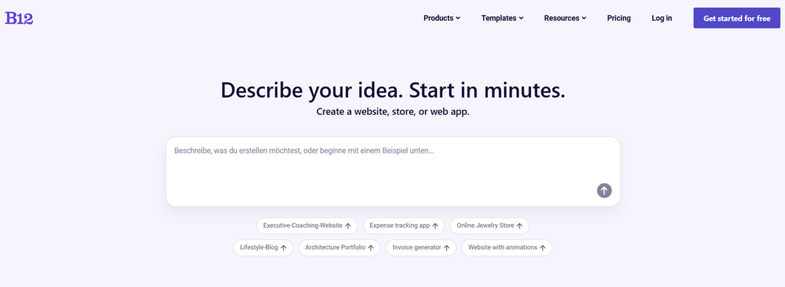 🤖 B12 — Website in Minuten mit KI + persönlichem Expertenteam
