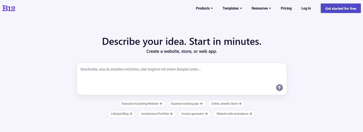 🤖 B12 — Website in Minuten mit KI + persönlichem Expertenteam