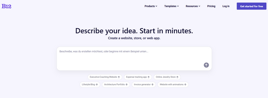 🤖 B12 — Website in Minuten mit KI + persönlichem Expertenteam