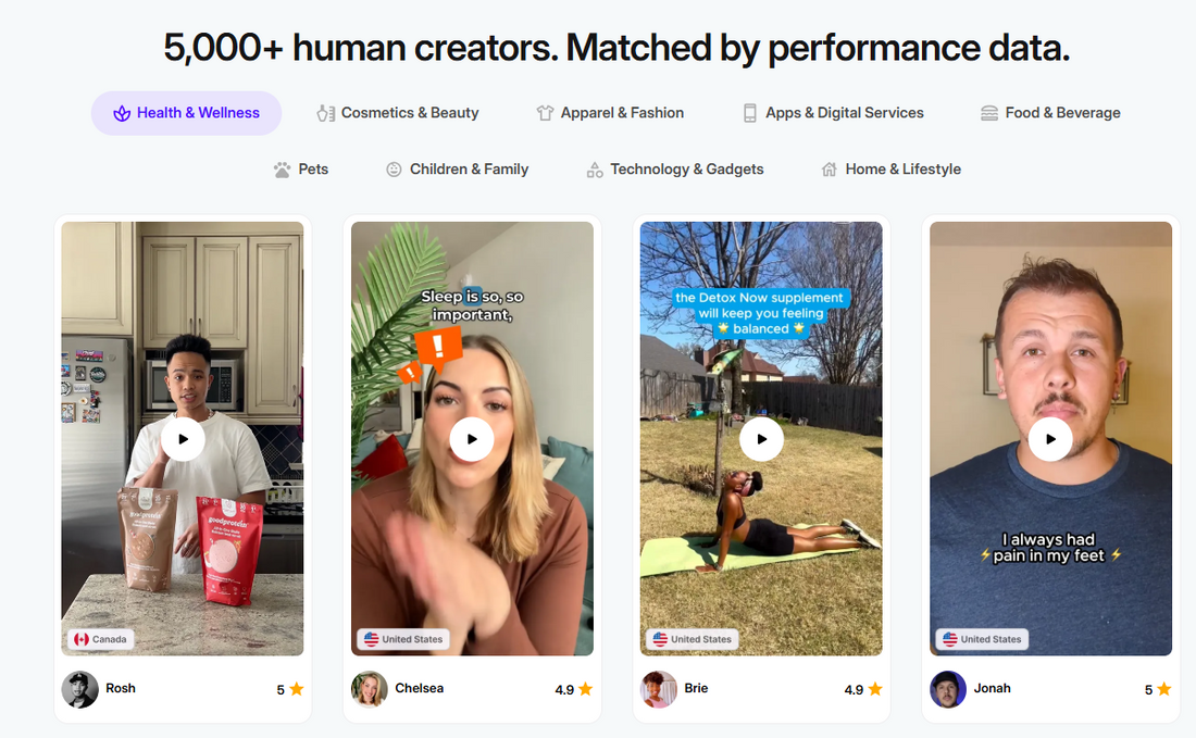 Billo.app ist eine moderne Creator Marketing Plattform, die Marken 💼 und Creator 🎨 zusammenbringt, um authentische und performante Video Ads 🎥 zu erstellen. Mit einem klaren Fokus auf Echtheit 🤝, Kreativität 💡 und messbare Ergebnisse 📈 vereinfacht Billo.app den gesamten Prozess – von der Idee bis zur fertigen Kampagne.

✨ Vorteile

Automatische Briefings 📝🤖 – Die Plattform erstellt kreative Briefings auf Basis deiner Produktinformationen, damit Creator genau wissen, wie sie den Content optimal gesta