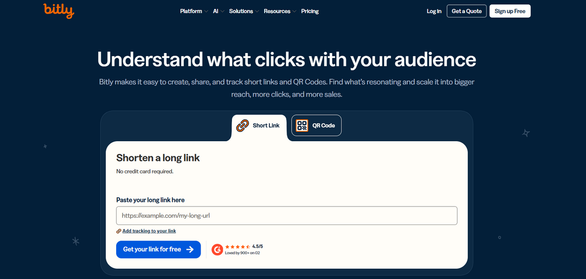 🔗 Bitly — Das Unternehmen ist eine weltweit führende Plattform für Link-Management und QR-Code-Erstellung. Das Unternehmen aus New York kürzt monatlich rund 600 Millionen Links und positioniert sich als Kerninfrastruktur für digitale Interaktionen von Unternehmen