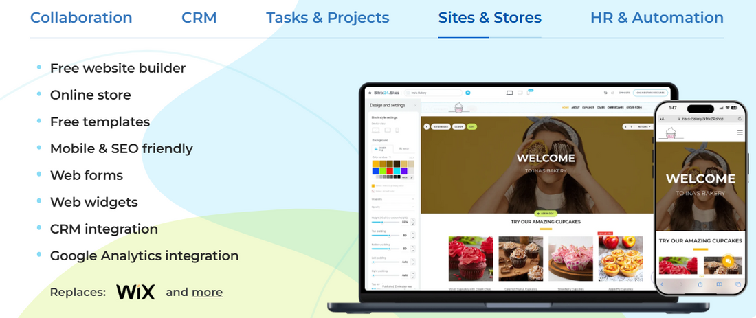 Bitrix 24 All in One marketing Systeme 