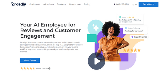 Broadly: Die führende Customer Engagement Plattform für lokale Unternehmen