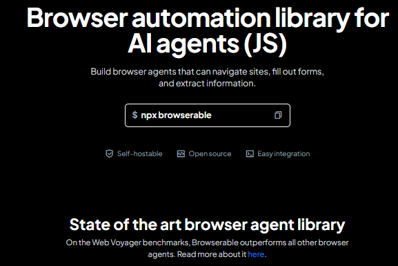 Browserable – Open‑Source‑Browser‑Automatisierung für KI‑Agenten 🤖