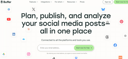📱 Buffer — Plattform für Publishing, KI-Assistent und Team-Workflows