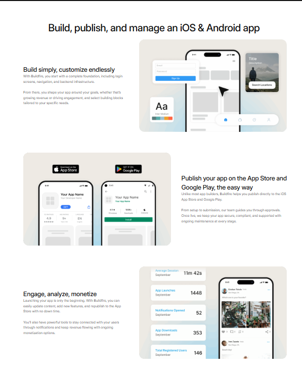 🤖 BuildFire - The best native mobile app builder 