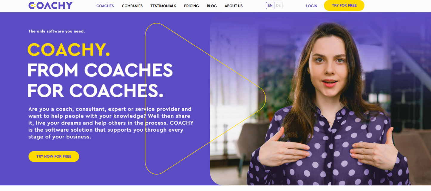 COACHY 🛠️ : Die All-in-one-Lösung für deine Online-Lernplattform 🎓🪴