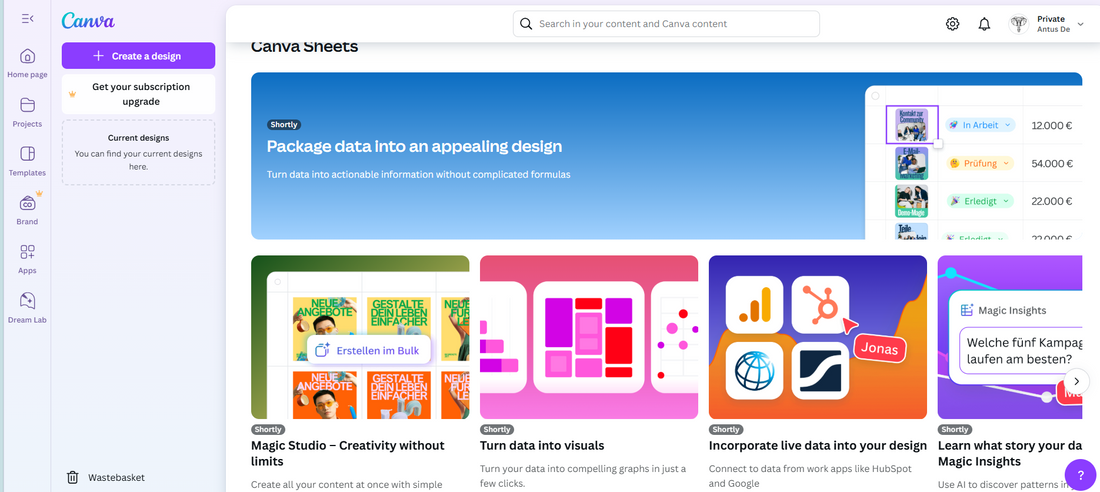 Canva: Der einfache Online Design-Editor für jeden Bedarf