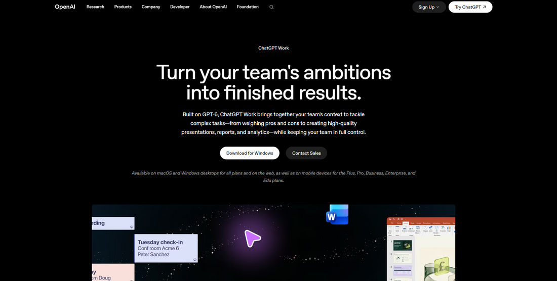 🖱️ ChatGPT Work — ist die Desktop-Erweiterung von OpenAI, die es ChatGPT ermöglicht, auf Inhalte in unterstützten Desktop-Anwendungen wie VS Code, Xcode, Terminal und iTerm2 zuzugreifen — bringt Coding-Workflows direkt in den ChatGPT-Desktop-Client