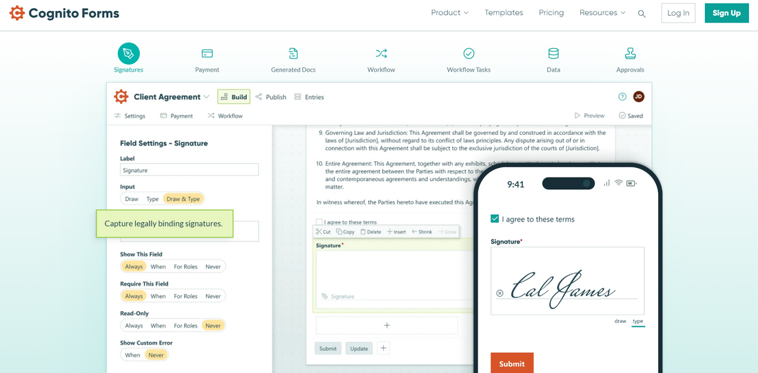 Cognito Forms: Erstelle leistungsstarke Online-Formulare & Umfragen