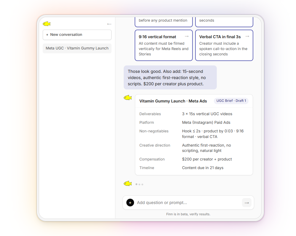 🎬 Cohley — Cohley ist ein in den USA und Kanada operierender Creator-Content-Marktplatz mit 200.000+ vorab geprüften Creators, der Mid-Market und Enterprise-Marken mit perpetual usage rights und Finn AI Asset-Analysis ermöglicht

Über Cohley: Cohley hat sich als verlässlicher Anbieter im Markt etabliert. Das Unternehmen bietet innovative Lösungen, die speziell auf die Anforderungen moderner E-Commerce- und Marketing-Workflows zugeschnitten sind. Im Mittelpunkt der Unternehmensphilosophie stehen Brand-Safet