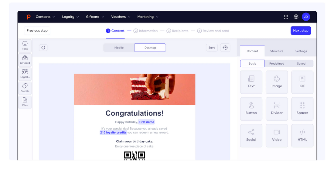Content marketing strategy on whiteboard