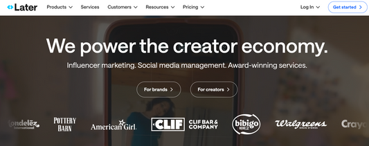 Content scheduling platform visual