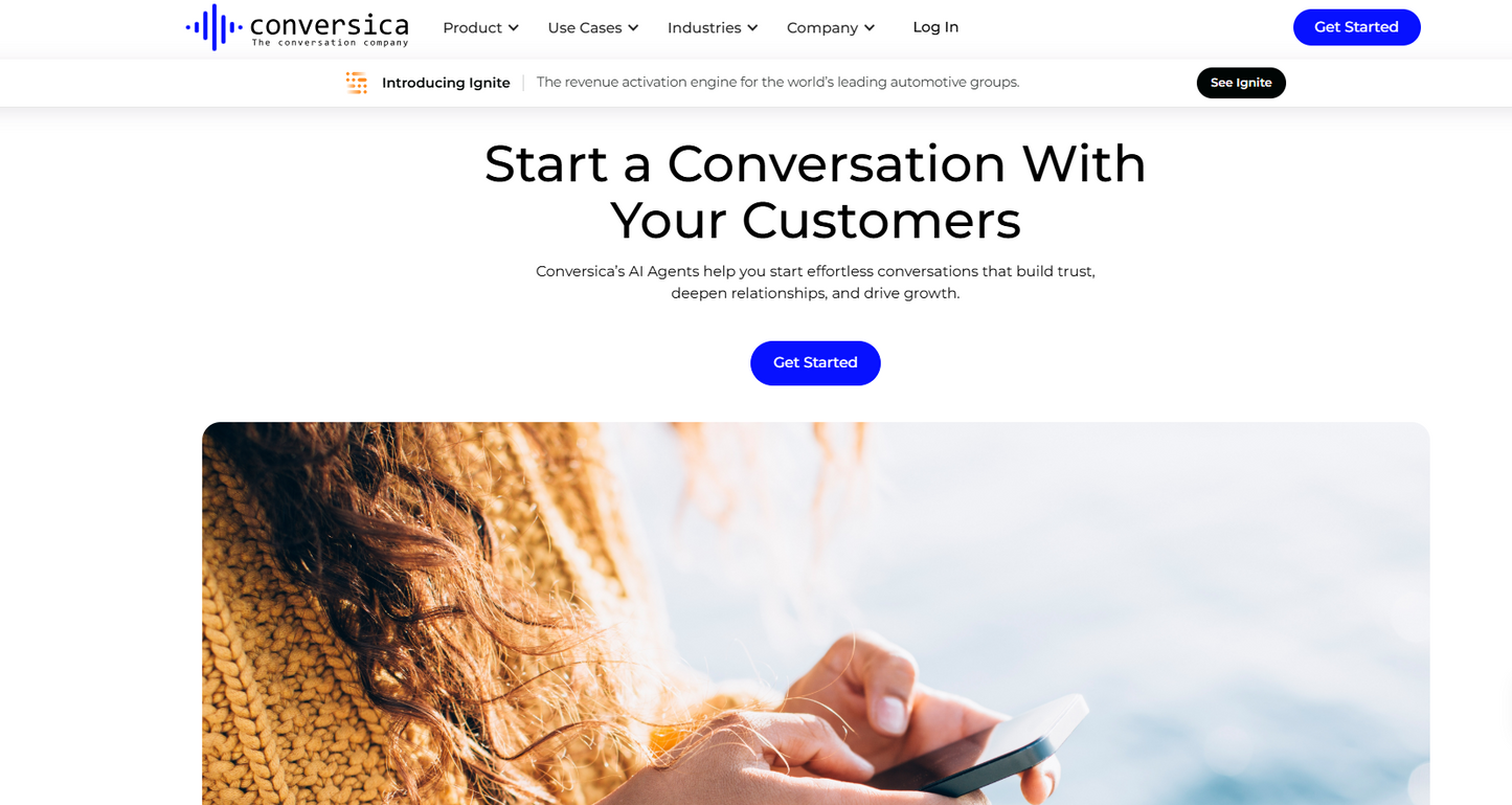 🇺🇸 Conversica ist eine 2009 in Foster City gegründete AI-Sales-Assistant-Plattform mit Revenue Digital Assistants die zwei-Wege-Email-, SMS- und Chat-Konversationen initiieren um Leads auf Scale zu engagieren, validieren und qualifizieren.