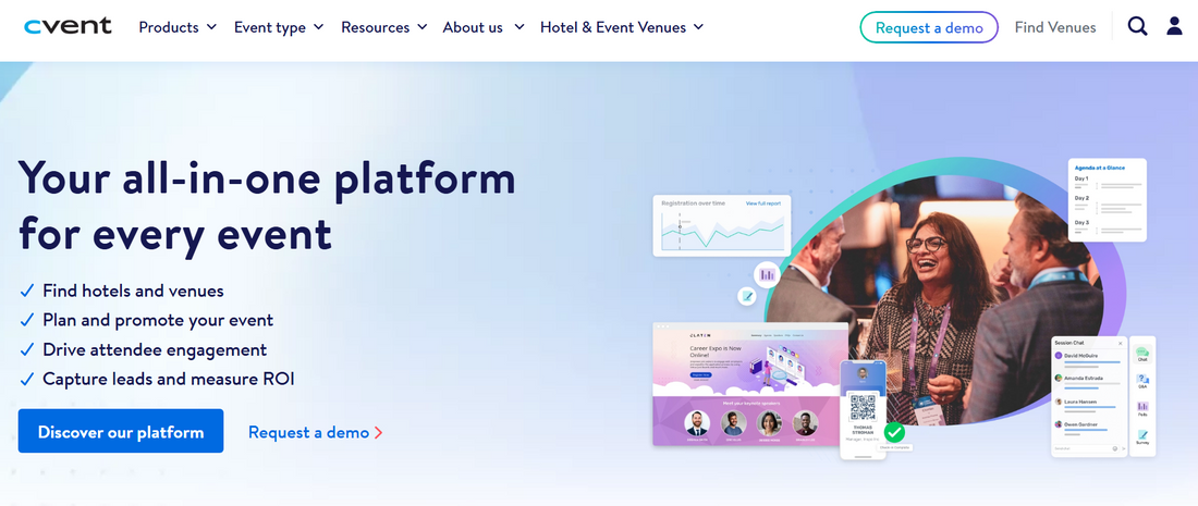 Cvent: Führende Event Marketing und Management Plattform für alle Event-Formate