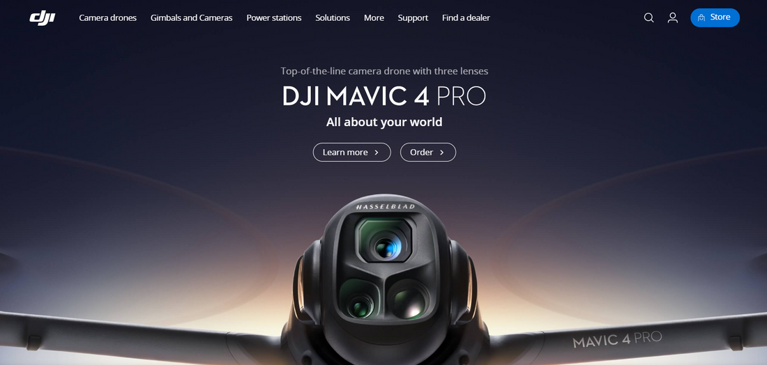 DJI: Innovationen, die die Welt sehen lässt – Offizielle Webseite 🚁🎥🤖