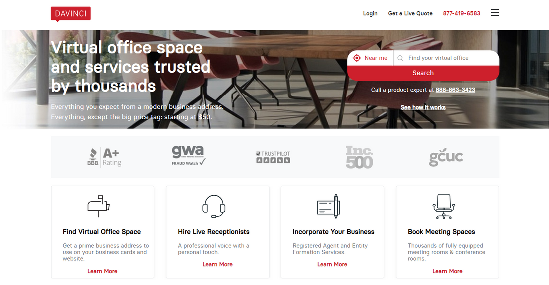 DaVinci Virtual - Ihr professionelles Büro, überall verfügbar
