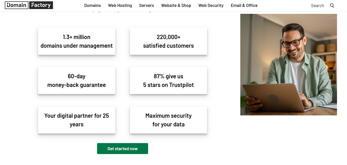 🗺️DomainFactory — DomainFactory - Domain-Registrierung und Webhosting mit Top-Service