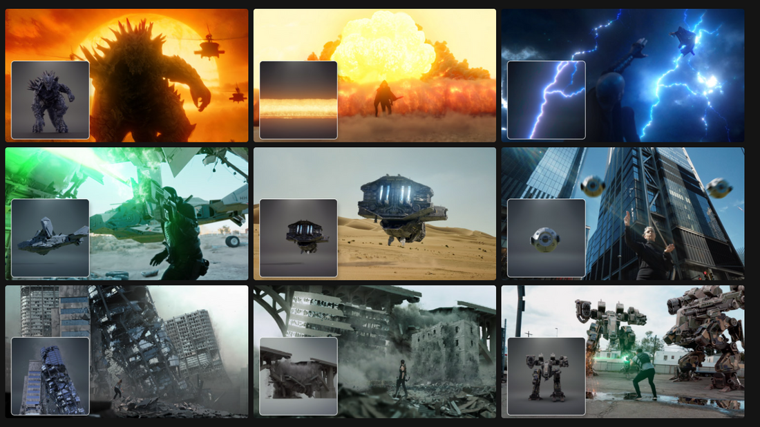 Drone filming landscape