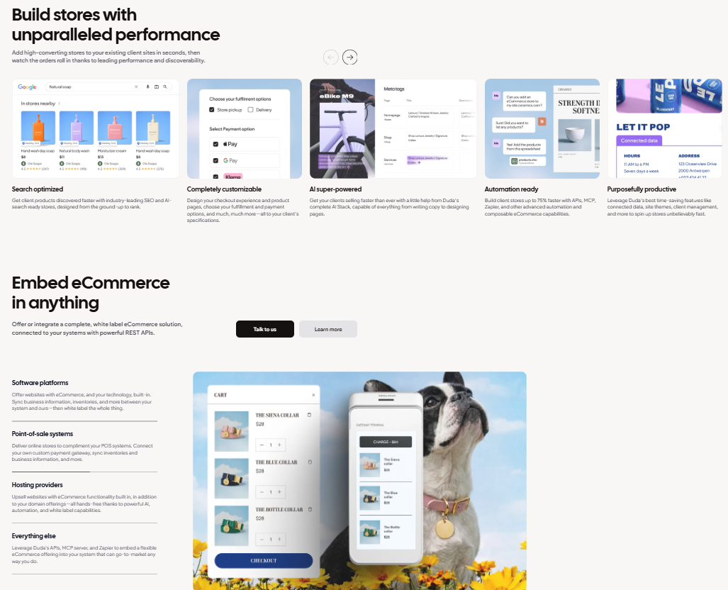 🛒 Duda — White-Label Shop-Builder für Webdesigner und Agenturen