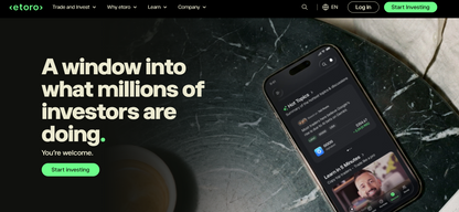 EToro: Die globale Social-Trading- und Investmentplattform