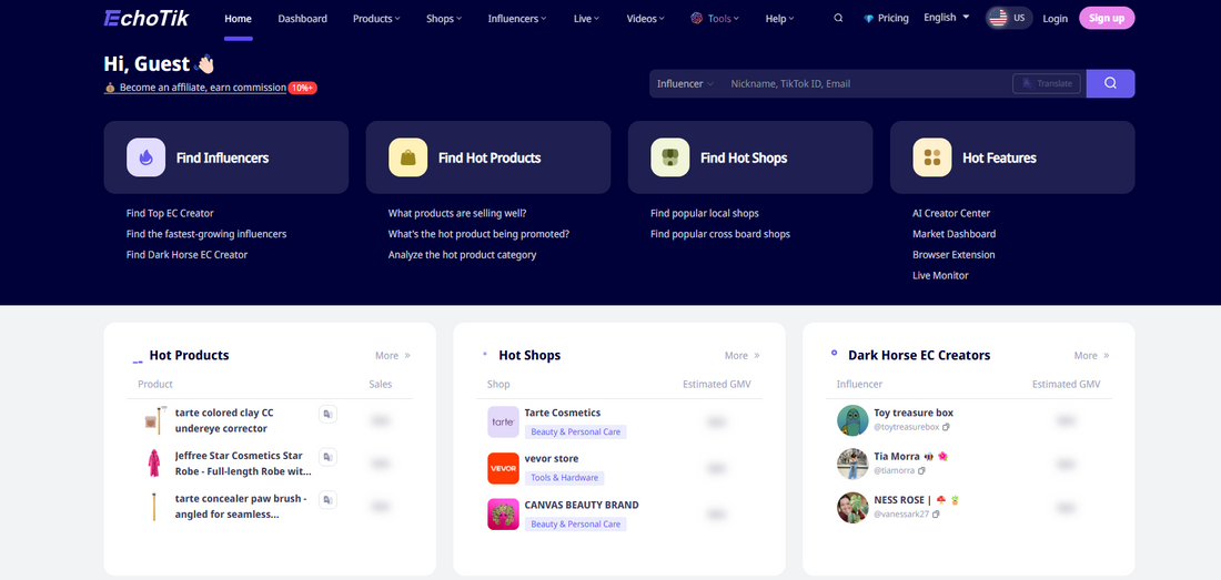 Echotik.live Board: Das offizielle Forum für die Community