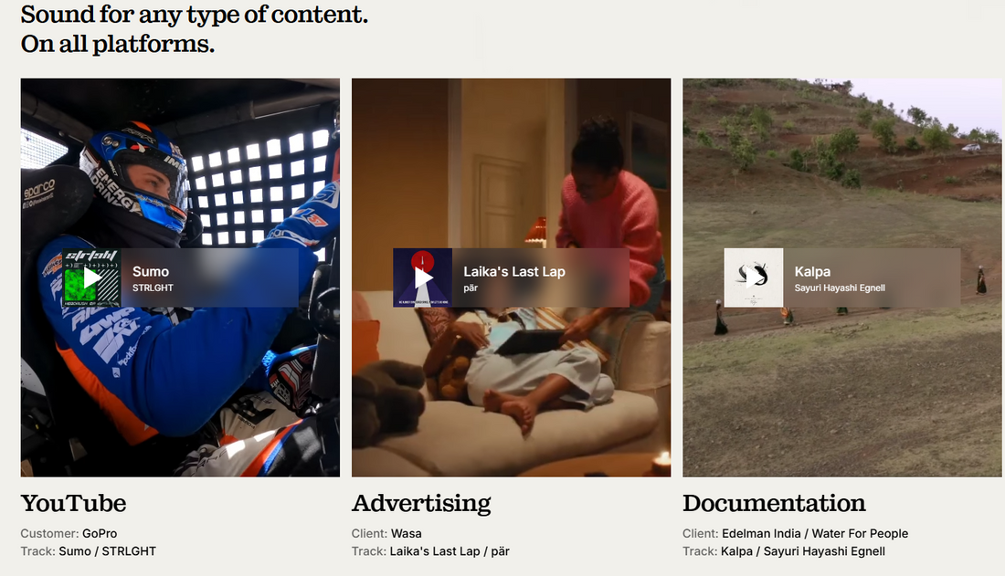 Epidemic Lizenzfreie Musik und Soundeffekte für Ihre Kreativität