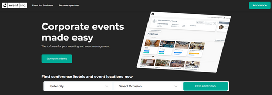 Event Inc: Europas führender Marktplatz für Eventlocations & Tagungshotels – MICE & Firmen-Events