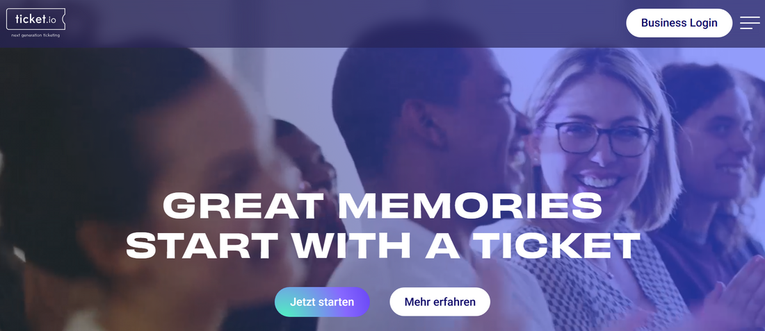 Event schedule projected on screen

