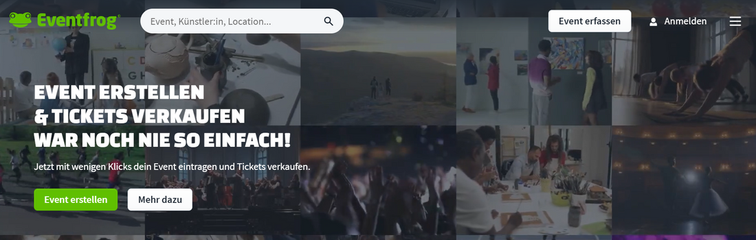 Eventfrog: Einfaches Ticketing und Event Management für die DACH-Region
