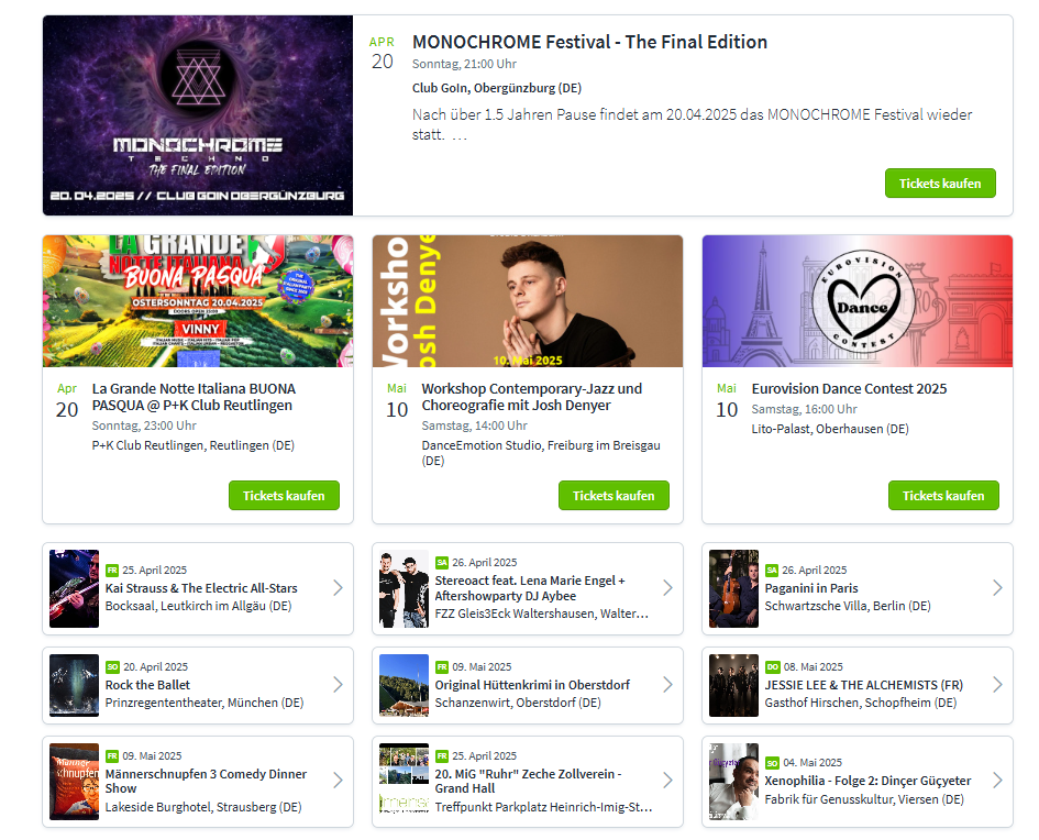 Eventfrog: Einfaches Ticketing und Event Management für die DACH-Region